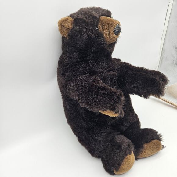 Vintage Folkmanis FolkTails Bear Puppet Plush 20" Stuffed Animal Toy Puppet - Picture 4 of 13